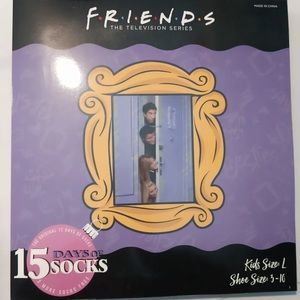 Friends 15 Days of Socks Size L 3-10